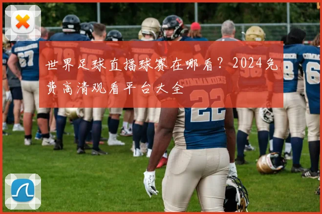 世界足球直播球赛在哪看？2024免费高清观看平台大全