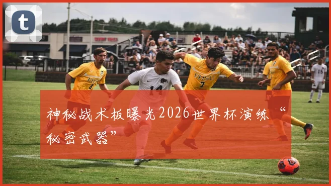 神秘战术板曝光2026世界杯演练“秘密武器”